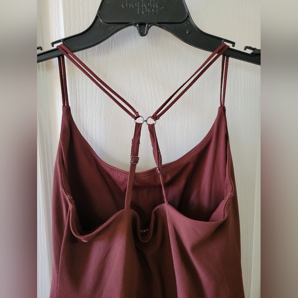 Abercrombie & Fitch Traveler Mini Active Dress Dark Brown Size Small Tall (ST) - Picture 6 of 10